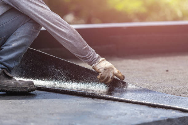 Professional Waterproofing technician working in Dresden, NY